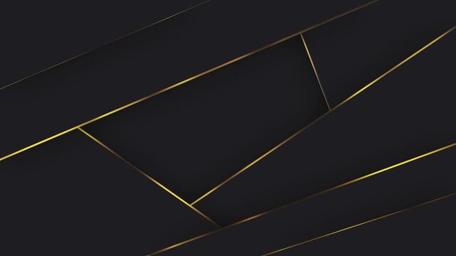 A black background with intersecting gold lines creating a geometric pattern.