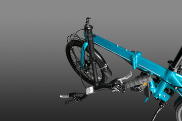 Folding bicycle handlebars.