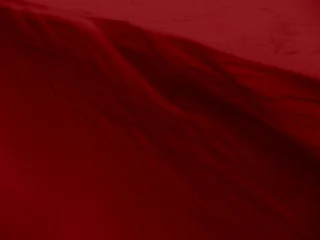 Fotobehang Bordeaux Abstract view of red sand dunes or snow on an alien planet surface.  © Trik