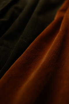close up of fabric. garment textile.