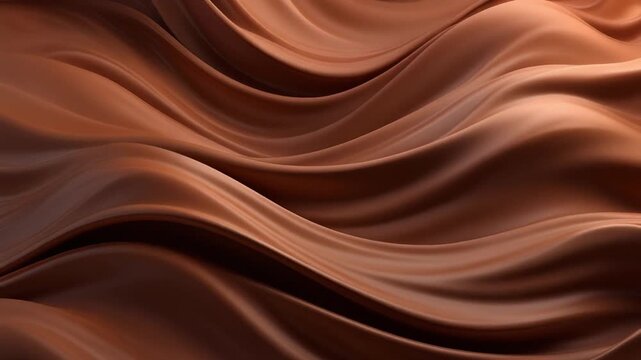 Chocolate Wave Motion Art