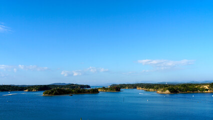 伊勢志摩国立公園の桐垣展望台から一望する英虞湾の絶景