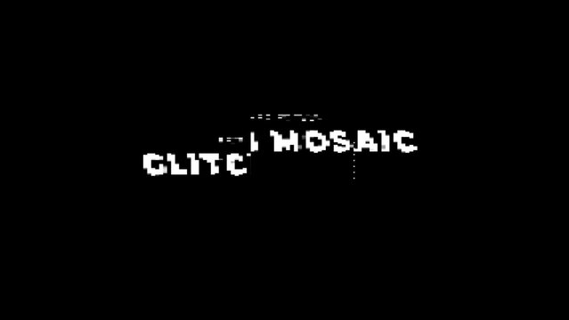 Title Animator Glitch Mosaic 03