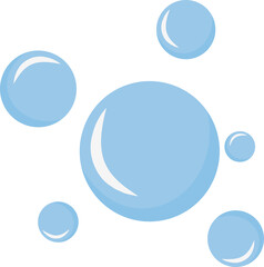 blue circle of water droplets (8)