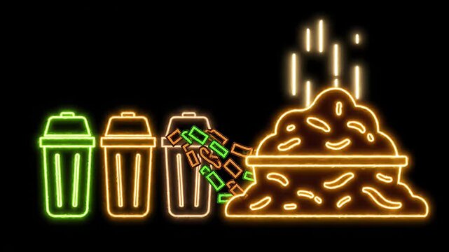 Neon drinks and cake celebration with candles.