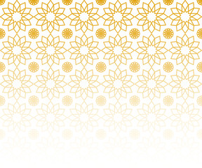 Golden Islamic Pattern