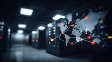 Obraz premium Enterprise technology resilience comes from systems integration across platforms, backed by robust infrastructure, security maturity, and innovation culture