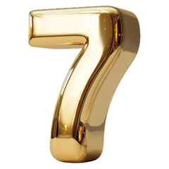 3d golden number 7