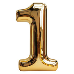3d golden number 1
