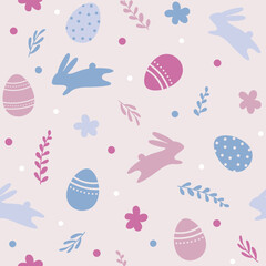 easter seamless pattern