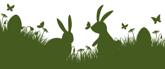 easter background silhouette
