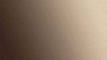 Fototapeta premium Dark Brown and Cream Grainy Gradient Abstract Background