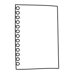 ルーズリーフ1枚のアイコン
