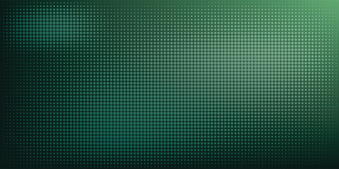 Green Gradient Halftone Dot Pattern Background for Tech and Abstract Visuals
