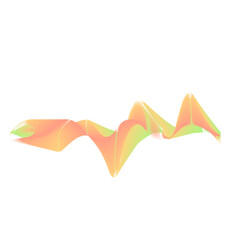 Abstract Gradient Sound Wave Background 