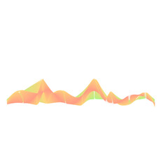 Abstract Gradient Sound Wave Background 