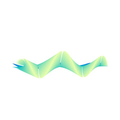 Abstract Gradient Sound Wave Background 
