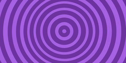 A hypnotic purple spiral pattern with concentric circles radiating outward