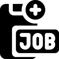 Obraz premium posting glyph icon. Strong and solid vector icon for websites, mobile interfaces, presentations, and visual branding. High quality and easy to edit.