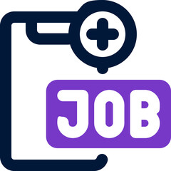 Obraz premium posting duotone icon. Sleek and modern vector icon for websites, mobile apps, marketing materials, and corporate design. Fully scalable and ready to use.