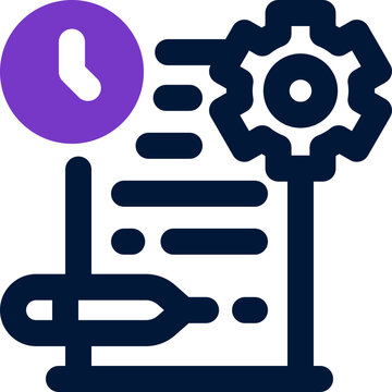 preparation duotone icon. Sleek and modern vector icon for websites, mobile apps, marketing materials, and corporate design. Fully scalable and ready to use.