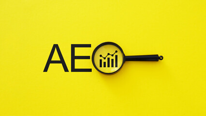AEO Answer Engine Optimization Concept, Optimizing Content for AI Search Answers, Voice Assistants and Generative Search Engines, Future of SEO and Digital Marketing Strategy