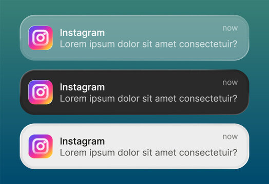 Instagram iOS 26 update featuring liquid glass&ndash;style notifications and glossy transparent