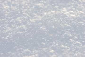Obraz premium Beautiful close-up of snow texture