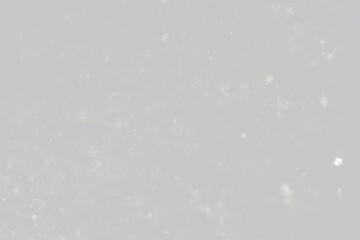 Obraz premium Beautiful close-up of snow texture