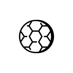 Obraz premium Football ball icon