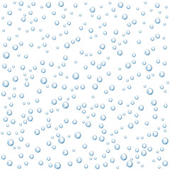 Blue water or air bubbles texture.