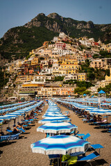 Amalfi coast. The village of Positano.