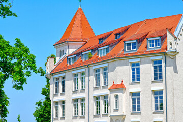 Fototapeta premium Die Luitpold-Kaserne in Lindau (Bodensee) 