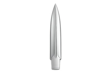 Elegant minimalist 3d dagger design on gradient background
