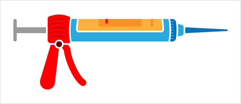 Silicone Sealant Gun Icon Y_2306001