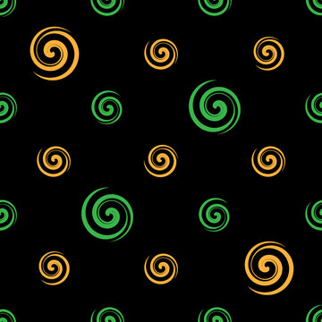 Spiral Design Seamless Pattern Y_2306001