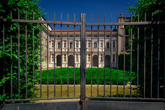 Savigliano, Cuneo, Italy. Muratori Cravetta Palace.