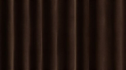 SEAMLESS background of dark brown velvet, curtains or fabric texture, soft and shiny textile, elegant interior, luxury home decor, repeating pattern. 
