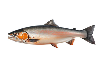 Obraz premium fish on a white background