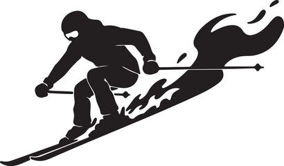 Nylon Adjustable Collar icon in silhouette on white background.