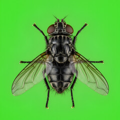 fly on greenscreen