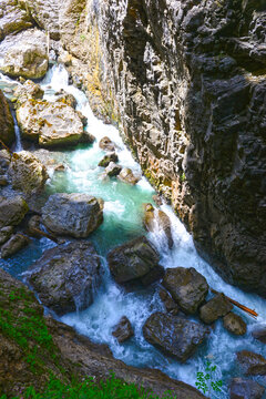 Die Breitachklamm im Allg&auml;u, Bayern