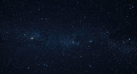 Fototapeta premium Cosmic starfield sparkling in the depth of outer space