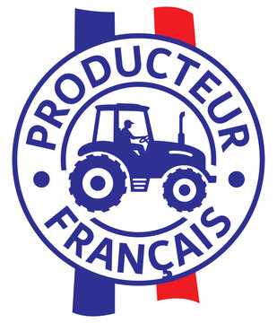 PRODUCTEUR FRANCAIS 2 - Illustration vectorielle