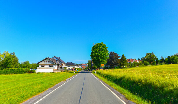 Kreisstra&szlig;e 94 (K 94) vor Steinau-UImbach in Hessen