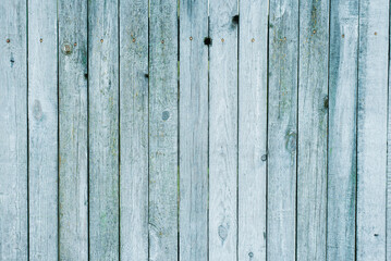 Fototapeta premium Faded Blue Timber Planks For Rustic Design