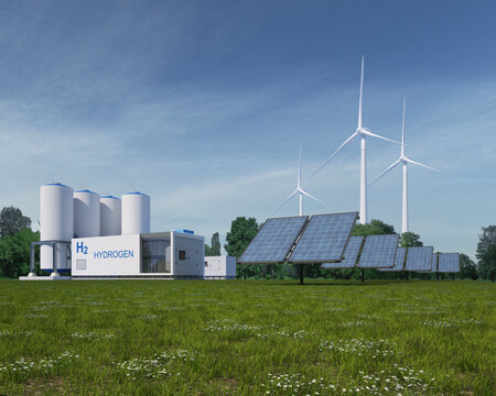 Hydrogenproduktion mit Hilfe von erneuerbaren Energien