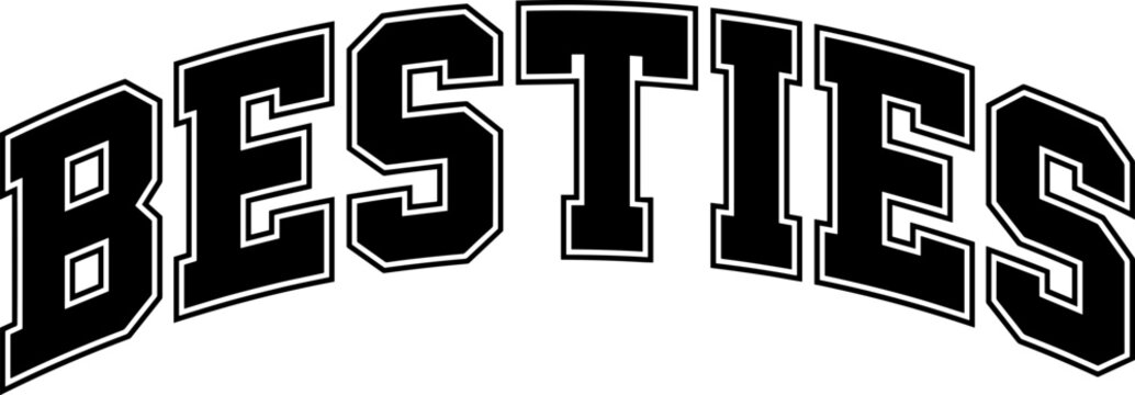 Besties SVG, Best Friends SVG, Friendship Svg