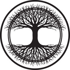 Tree of Life Circle Frame Bundle