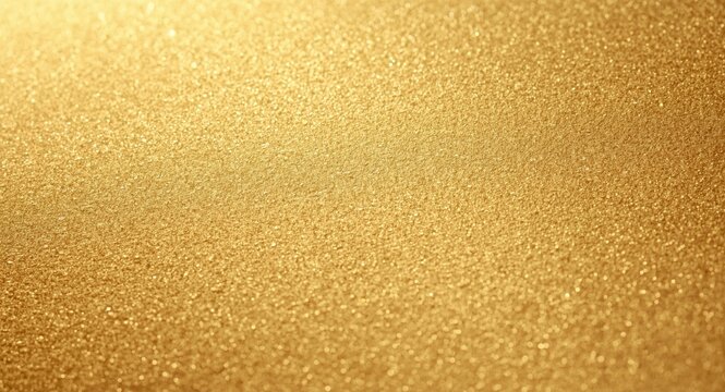 Detailed close up of golden surface showing fine texture and copy space
